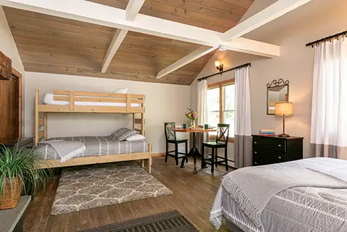 Fireplace Room - Tri-Bunk